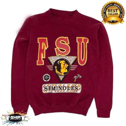Vintage NCAA Florida State Seminoles Shirt - Florida State University Shirt - Unisex Shirt Sweater