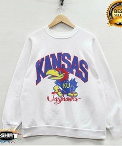 Vintage NCAA Kansas Jayhawks Sweatshirt, Unisex T-Shirt Sweater