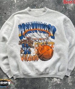 Vintage NCAA Kentucky Wildcats Logo Sweatshirt, University of Kentucky Shirt