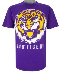 Vintage NCAA LSU Tigers Big Logo T-Shirt