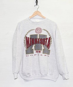 Vintage NCAA Minnesota Golden Gophers Sweatshirt, Perfect University Of Minnesota College Shirt, Great for NCAA Fans