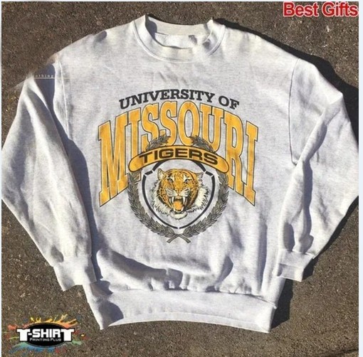 Vintage NCAA Missouri Tigers Mascot Logo Shirt for Unisex Fans