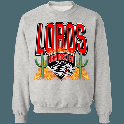 Vintage NCAA New Mexico Lobos Sweatshirt Hoodie Shirt for Fans of Sport Shirts - Image 3