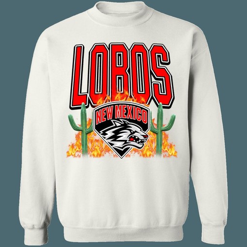 Vintage NCAA New Mexico Lobos Sweatshirt Hoodie Shirt for Fans of Sport Shirts - Image 4