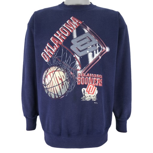 Vintage NCAA Oklahoma Sooners Crew Neck Sweatshirt featuring NCAA Shirts for Men and Women