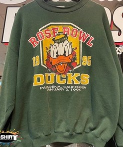 Vintage NCAA Oregon Ducks Logo Sweatshirt and University of Oregon Hoodie