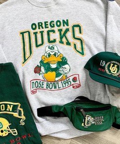 Vintage NCAA Oregon Ducks Rose Bowl Sweatshirt