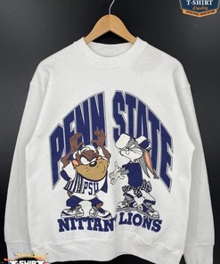 Vintage NCAA Penn State Nittany Lions Looney Tunes Shirt