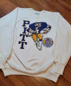 Vintage NCAA Pittsburgh Panthers Football Sweatshirt for Men - Pitt Panthers Shirt