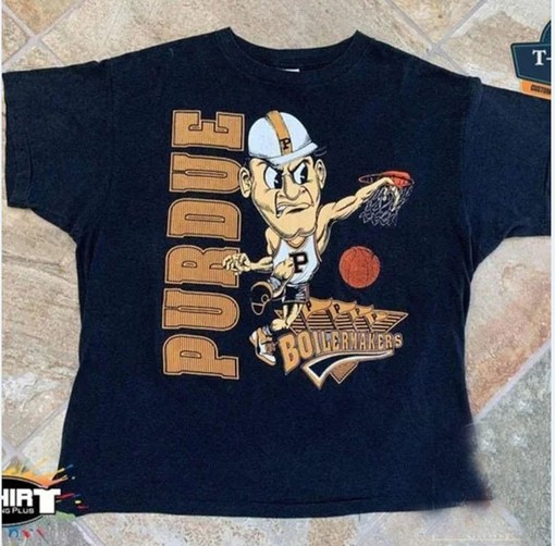 Vintage NCAA Purdue Boilermakers Football Shirt - Collegiate Apparel for Fans