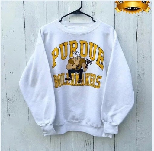 Vintage NCAA Purdue Boilermakers Sweatshirt - Collegiate Apparel for Fans