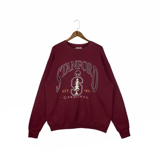 Vintage NCAA Shirts - 90s Stanford University Cardinal NCAA Gear T-Shirt Sweatshirt Hoodie