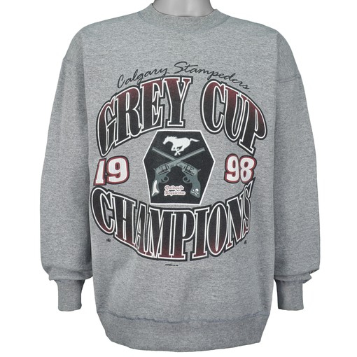 Vintage NCAA Shirts - Starter Calgary Stampeders Crew Neck Sweatshirt 1998 Sweatshirt Hoodie Gift