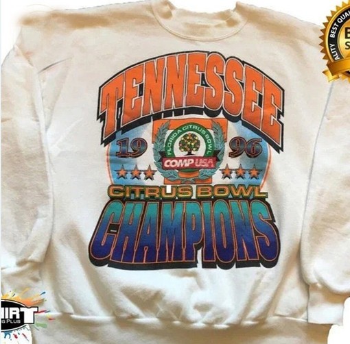 Vintage NCAA Tennessee Volunteers Champions Sweatshirt Hoodie - University of Tennessee Fan Shirt