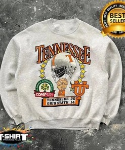 Vintage NCAA Tennessee Volunteers Helmet Sweatshirt - NCAA Shirt for University of Tennessee Fan