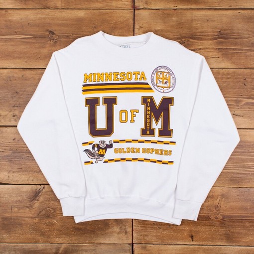 Vintage NCAAMinnesota Golden Gophers Crewneck Sweatshirt, University Of Minnesota T-Shirt, Hoodie Perfect for NCAA Fans