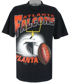Vintage NFL Atlanta Falcons Spell-Out T-Shirt