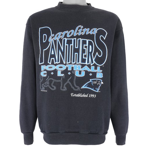 Vintage NFL Carolina Panthers Football Club Crew Neck Sweatshirt
