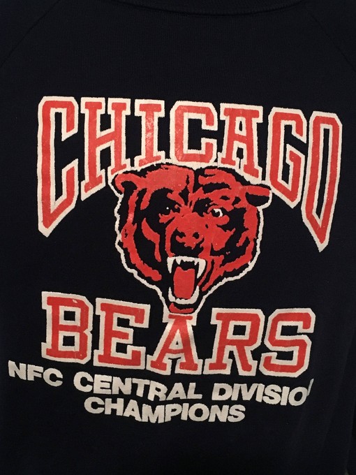 Vintage NFL Chicago Bears 1980s Champions Sweatshirt Hoodie - Perfect for Fans - Image 2