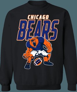 Vintage NFL Chicago Bears American Football Lover Sweatshirt Hoodie - Perfect for Fans