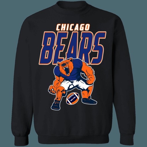 Vintage NFL Chicago Bears American Football Lover Sweatshirt Hoodie - Perfect for Fans