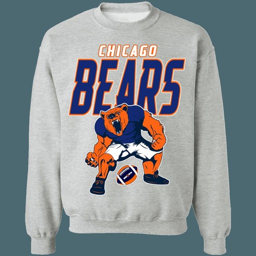 Vintage NFL Chicago Bears American Football Lover Sweatshirt Hoodie - Perfect for Fans - Image 2