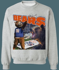 Vintage NFL Chicago Bears Crewneck Sweatshirt Hoodie - Perfect for Fans