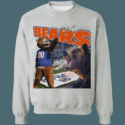 Vintage NFL Chicago Bears Crewneck Sweatshirt Hoodie - Perfect for Fans