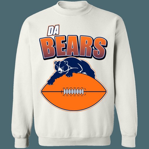 Vintage NFL Chicago Bears DA BEARS Sweatshirt Hoodie - American Football Fan Gear - Image 2