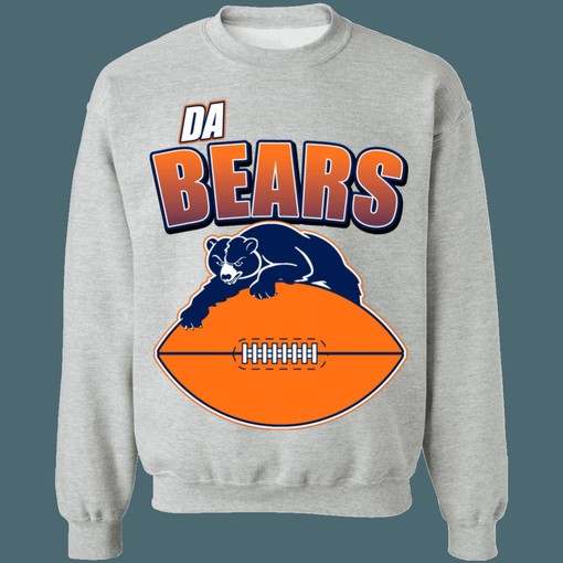 Vintage NFL Chicago Bears DA BEARS Sweatshirt Hoodie - American Football Fan Gear - Image 3