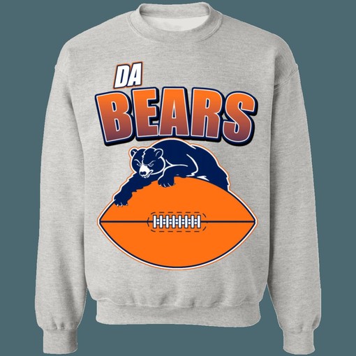 Vintage NFL Chicago Bears DA BEARS Sweatshirt Hoodie - American Football Fan Gear - Image 4