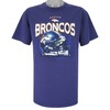 Vintage NFL Denver Broncos Helmet Big Logo T-Shirt