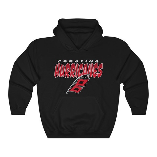 Vintage NHL Carolina Hurricanes Retro Hoodie Sweatshirt - Perfect for Hockey Fans - Image 3