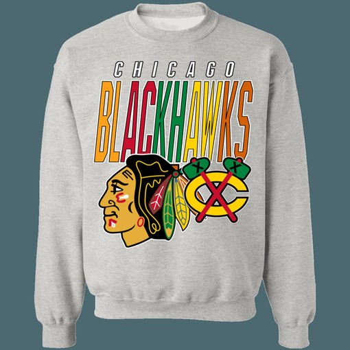 Vintage NHL Chicago Blackhawks 1990's Sweatshirt Hoodie T-Shirt - Perfect for Fans - Image 3