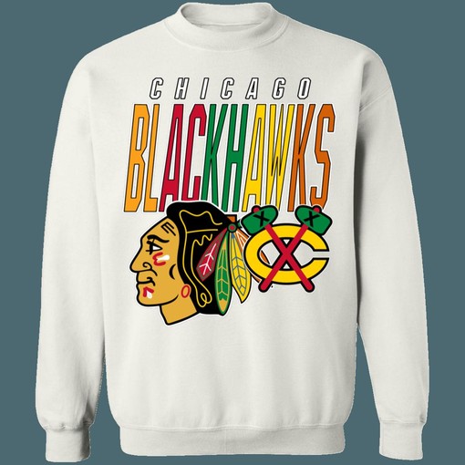 Vintage NHL Chicago Blackhawks 1990's Sweatshirt Hoodie T-Shirt - Perfect for Fans - Image 4