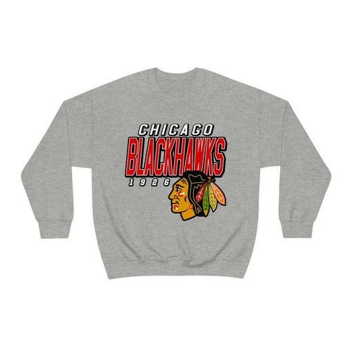 Vintage NHL Chicago Blackhawks 90's Sweatshirt Hoodie T-Shirt - Perfect for Fans - Image 3
