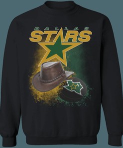 Vintage NHL Dallas Stars EST 1967 Sweatshirt Ice Hockey Shirt for Fans
