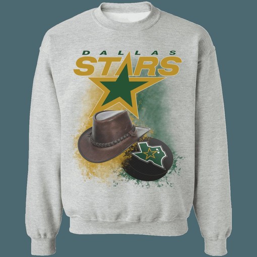 Vintage NHL Dallas Stars EST 1967 Sweatshirt Ice Hockey Shirt for Fans - Image 3
