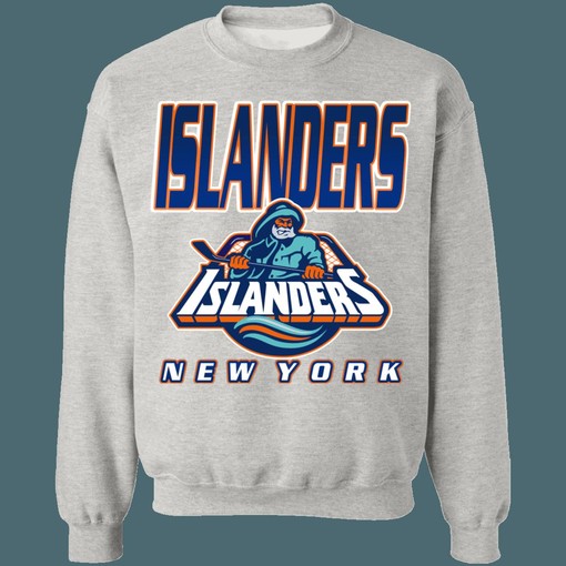 Vintage NHL New York Islanders The Fisherman Sweatshirt Hoodie Shirt for Fans