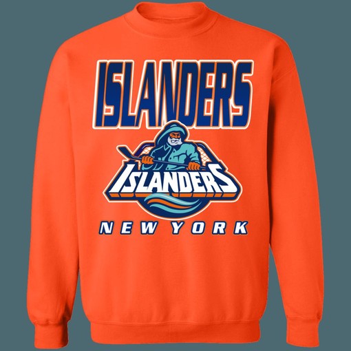 Vintage NHL New York Islanders The Fisherman Sweatshirt Hoodie Shirt for Fans - Image 2