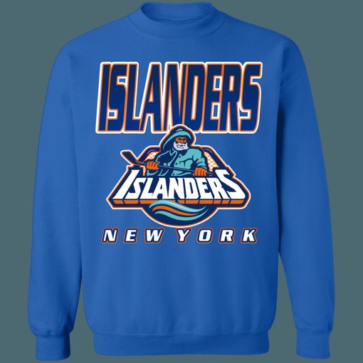 Vintage NHL New York Islanders The Fisherman Sweatshirt Hoodie Shirt for Fans - Image 3
