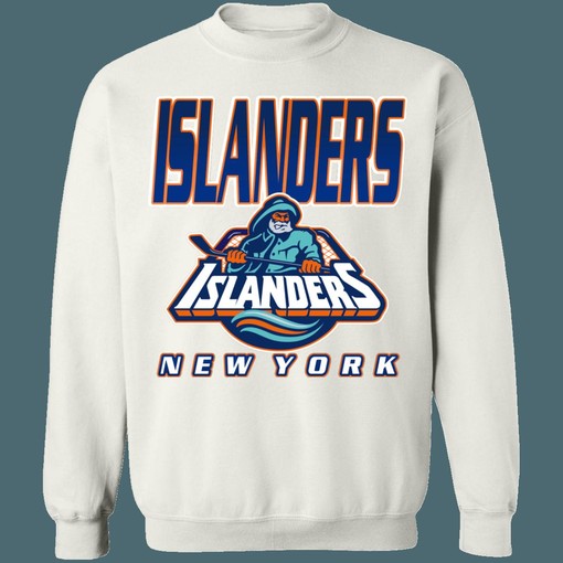Vintage NHL New York Islanders The Fisherman Sweatshirt Hoodie Shirt for Fans - Image 4
