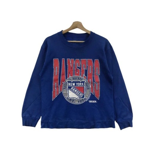 Vintage NHL New York Rangers EST 1926 Logo Sweatshirt - Unisex Hockey Shirt