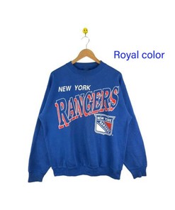 Vintage NHL New York Rangers Logo Sweatshirt - Unisex Hockey Shirt