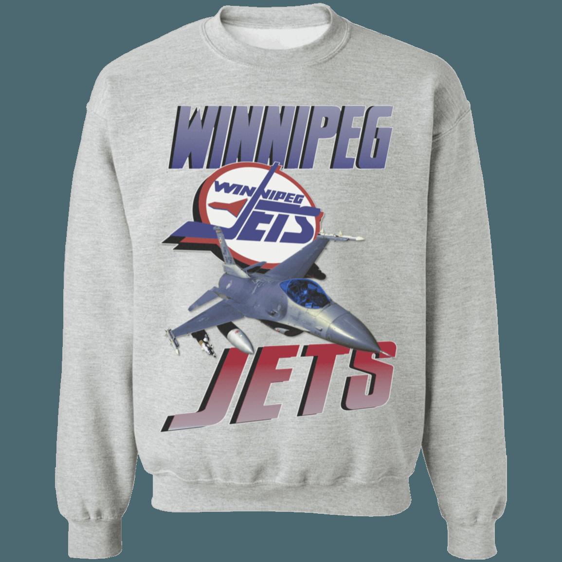 Vintage NHL Sweatshirt Hoodie T-Shirt for Hockey Lovers in Winnipeg Jets - Image 3