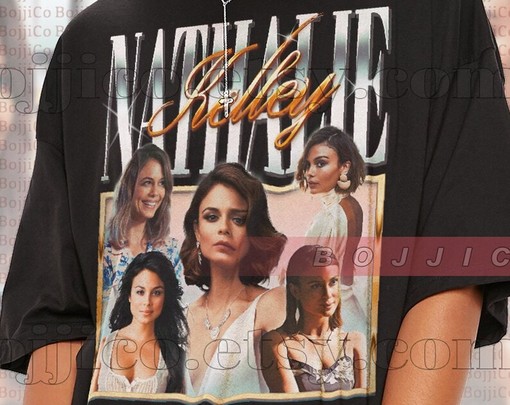 Vintage Nathalie Kelley Shirt, Homage Retro Tee, Kelley Fan Sweatshirt - Image 2