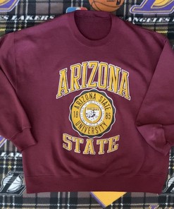 Vintage Ncaa Arizona State Sun Devils Est 1885 Sweatshirt