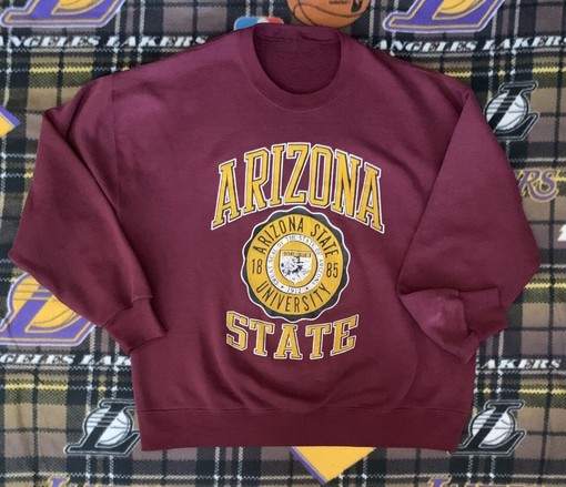 Vintage Ncaa Arizona State Sun Devils Est 1885 Sweatshirt