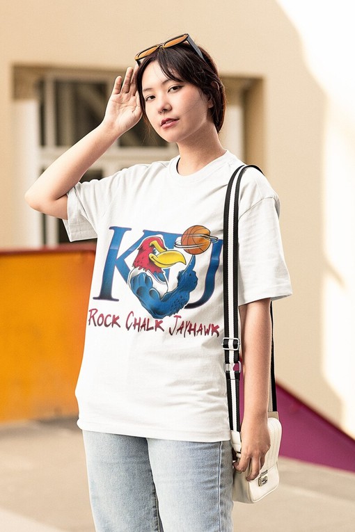 Vintage Ncaa Kansas Jayhawks Rock Chalk Jayhawk Shirt, Great College Shirts for Fans - Image 3