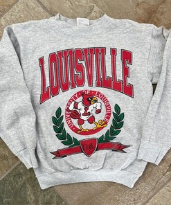 Vintage Ncaa Louisville Cardinals College Shirt